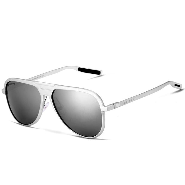 Angelo Ricci™ Polarized UV400 Mirror Aluminum Sunglasses