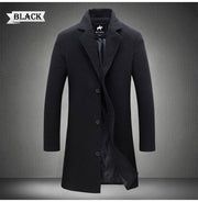 Angelo Ricci™ Business-Man Windproof Long Coat