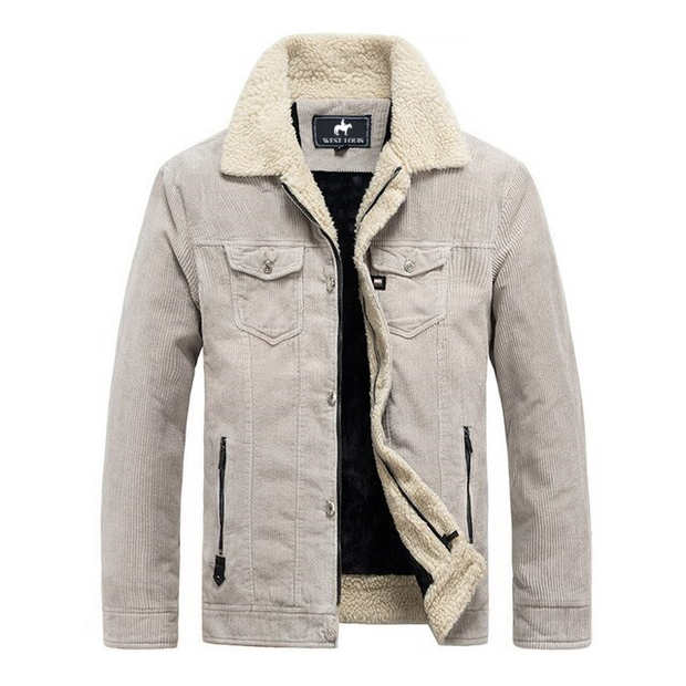 Angelo Ricci™ Winter Warm Fur Collar Fleece Jacket
