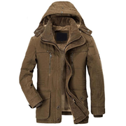 Angelo Ricci™ Detachable Hat Wool Liner Parka