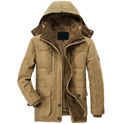 Angelo Ricci™ Detachable Hat Wool Liner Parka