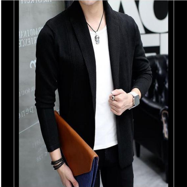 Angelo Ricci™ Casual Slim Fit Thin Cardigan