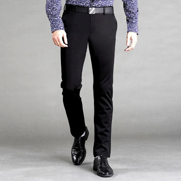 Angelo Ricci™ Slim Elastic Soft Dress Pants