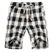 Angelo Ricci™ Plaid Cotton Shorts