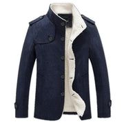 Angelo Ricci™ Wool Cotton Coat