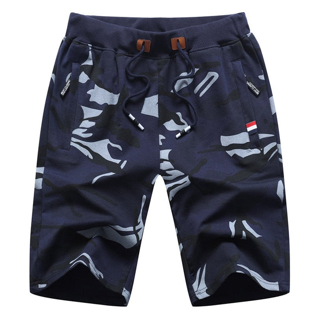 Angelo Ricci™ Casual Summer Cotton Camo Shorts