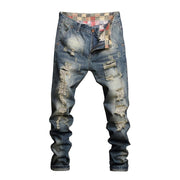 Angelo Ricci™ Ripped Hollow Out Streetwear Jeans