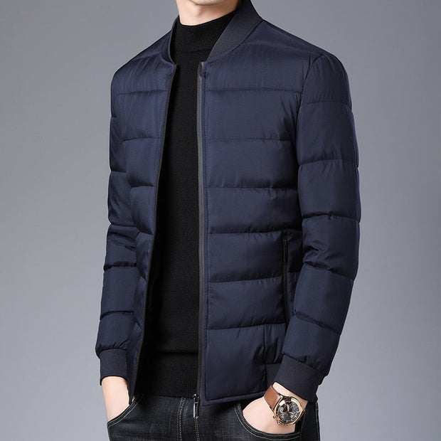 Angelo Ricci™ Thick Winter Quilted Padded Streetwear Jacket