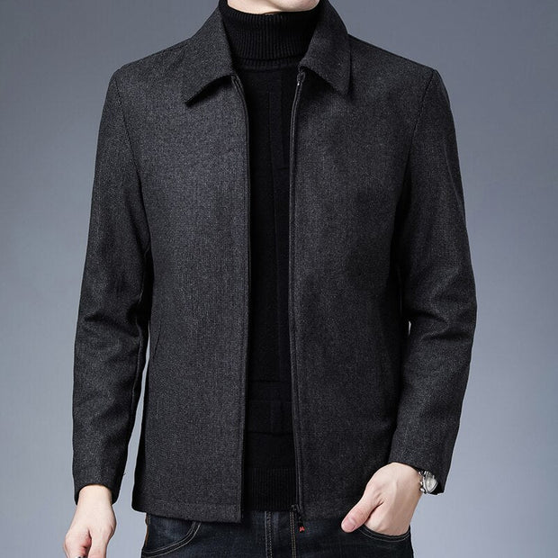 Angelo Ricci™ Designer Business Style Lapel Autumn Jacket