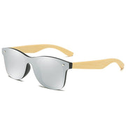 Angelo Ricci™ Ultralight Bamboo Wood Frame Polarized Men Sunglasses