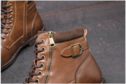 Angelo Ricci™ Vintage Business Dress Leather Boots