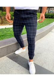 Angelo Ricci™ UK Style Plaid Joggers Pants