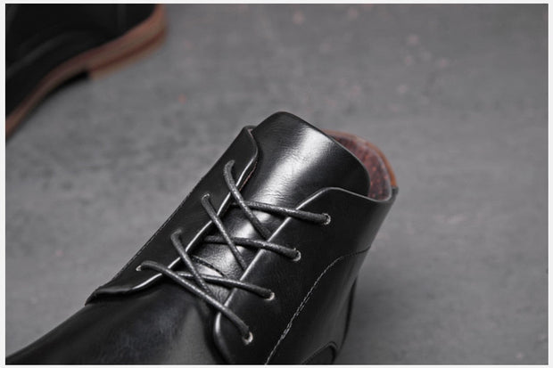 Angelo Ricci™ Luxury Handmade Leather Business-Men Chukka Boots