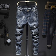 Angelo Ricci™ Stretch Ripped Distressed Streetwear Jeans