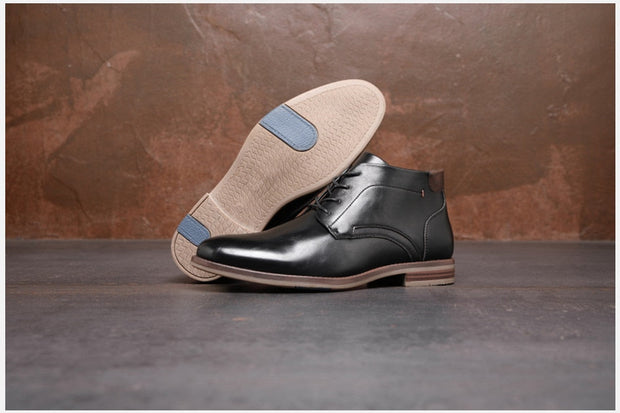 Angelo Ricci™ Luxury Handmade Leather Business-Men Chukka Boots