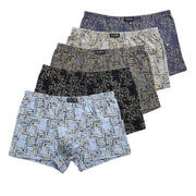 Angelo Ricci™ 4 Pcs/Lot Comfortable Loose Printing  Underpants Boxer