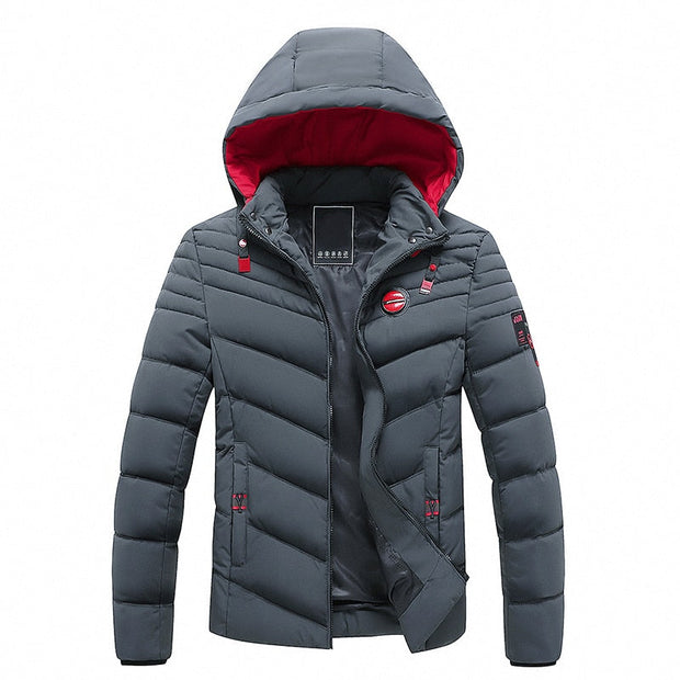 Angelo Ricci™ Brand Outwear Windproof Warm Coat