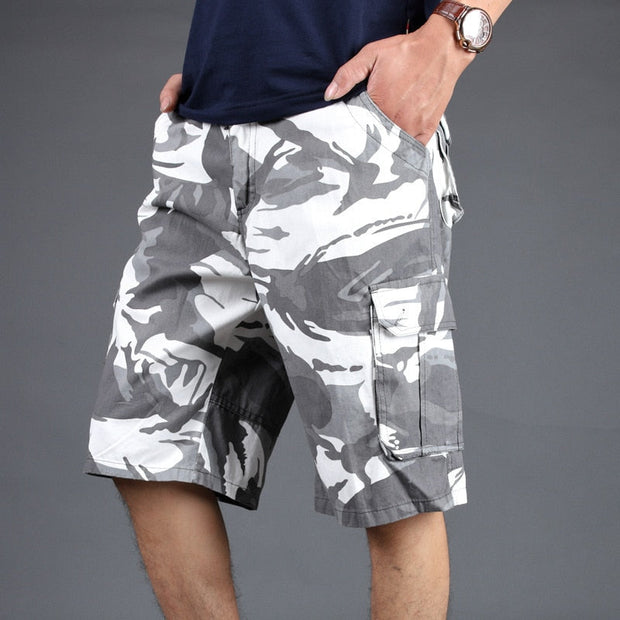 Angelo Ricci™ The Ultimate Camouflage Cargo Experience Shorts