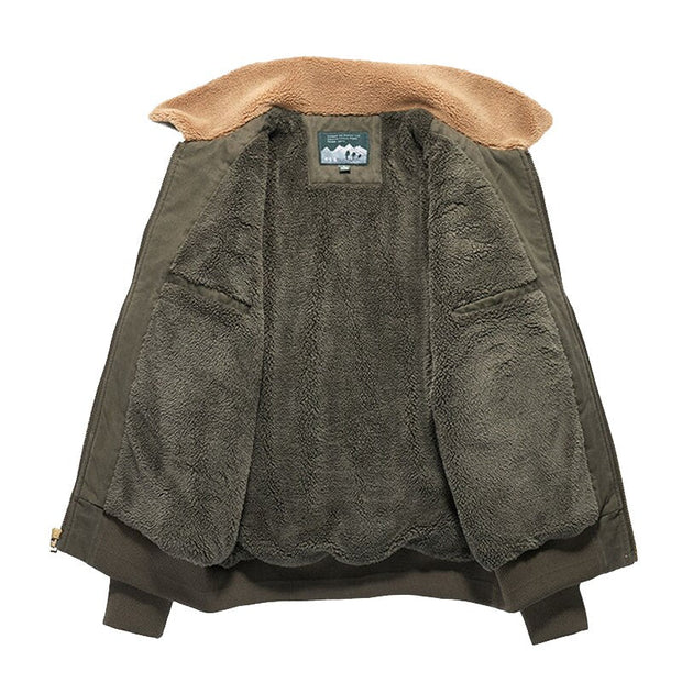 Angelo Ricci™ Tactical Military Style Fleece Warm Jacket
