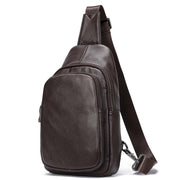 Angelo Ricci™ Trendy Genuine Leather Crossbody Men Bag