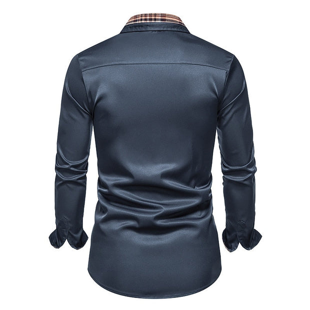Angelo Ricci™ Button Up Business-Men Office Dress Shirt