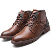 Angelo Ricci™ Handmade Leather Outdoor Ankle Boots