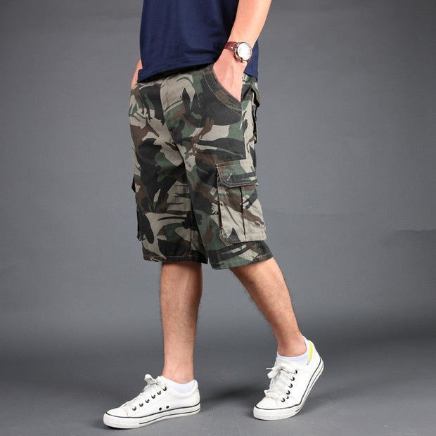 Angelo Ricci™ The Ultimate Camouflage Cargo Experience Shorts