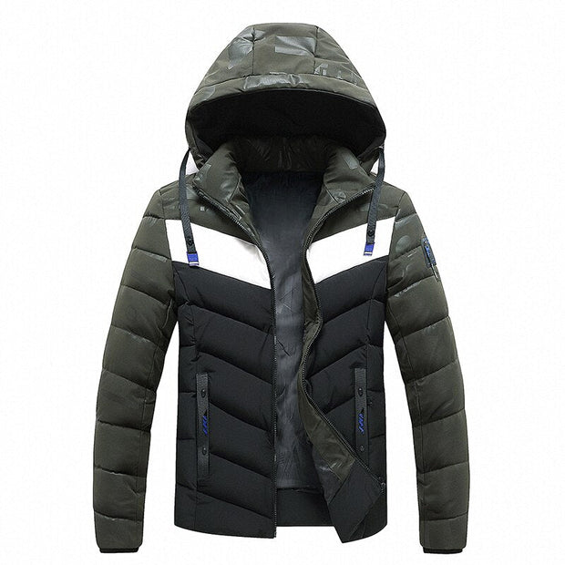 Angelo Ricci™ Brand Outwear Windproof Warm Coat