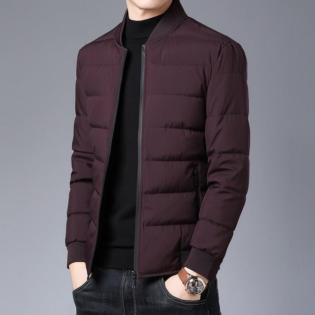 Angelo Ricci™ Thick Winter Quilted Padded Streetwear Jacket