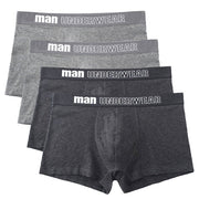 Angelo Ricci™ Men Cotton Soft Boxers Underwear 4Pcs