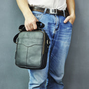 Angelo Ricci™ Casual Design Leather Shoulder Satchel Bag