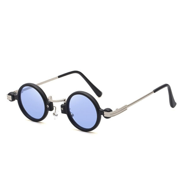 Angelo Ricci™ Vintage Round Luxury Steampunk Sunglasses