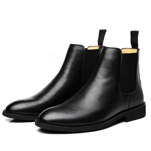 Angelo Ricci™ Classic Cow Suede Leather Chelsea Boots