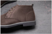 Angelo Ricci™ Designer Handmade Suede Elegant Chukka Boots