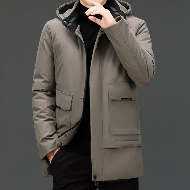 Angelo Ricci™ Top Grade Winter Designer Warm Windbreaker Coat