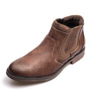 Angelo Ricci™ Vintage Style Ankle Short Chelsea Boots