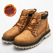 Angelo Ricci™ Warm Fur Snow Outdoor Leather Boots