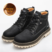 Angelo Ricci™ Warm Fur Snow Outdoor Leather Boots