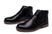 Angelo Ricci™ Vintage Style Ankle Short Chelsea Boots