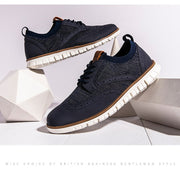 Angelo Ricci™ Breathable Lightweight Brogue Men Casual Shoes