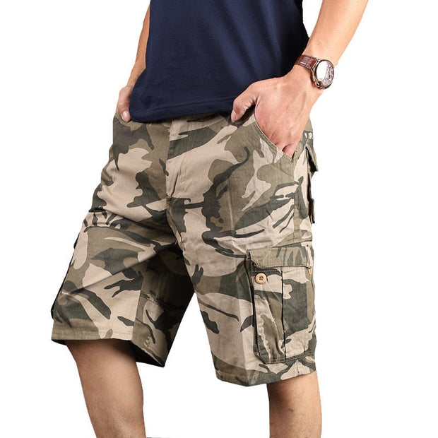 Angelo Ricci™ The Ultimate Camouflage Cargo Experience Shorts