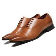 Angelo Ricci™ New Spring Business PU Leather Lace-up Formal Shoes