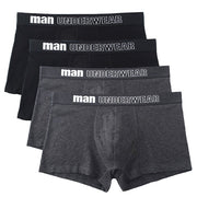 Angelo Ricci™ Men Cotton Soft Boxers Underwear 4Pcs