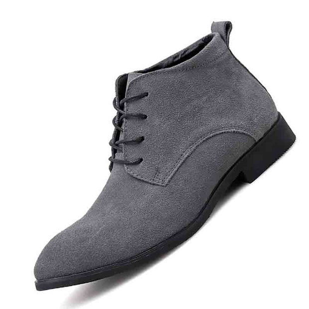 Angelo Ricci™ Luxury Business-Men Suede Leather Chukka Boots