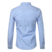 Angelo Ricci™ Plaid Button Down Business Work Shirt