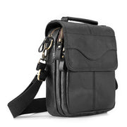 Angelo Ricci™ Casual Design Tablet Size Leather Crossbody Bag