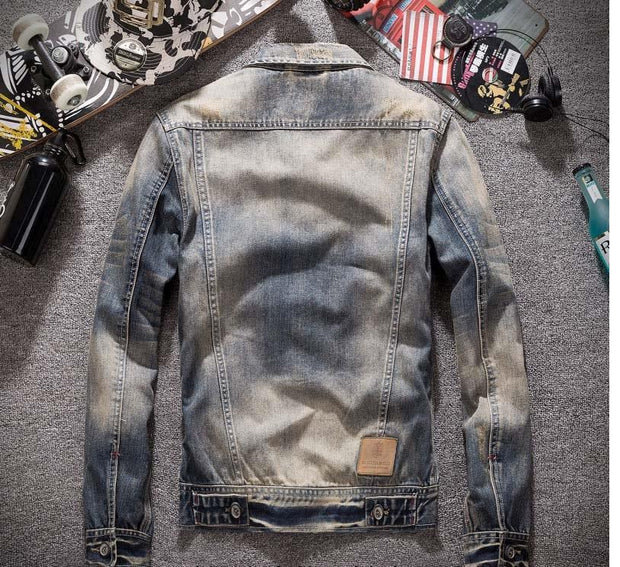 Angelo Ricci™ American Trendy Cowboy Jean Jacket