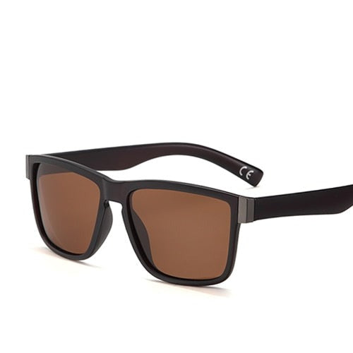 Angelo Ricci™ Classic Polarized Coating Black Frame Sunglasses