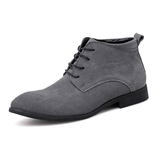 Angelo Ricci™ Luxury Business-Men Suede Leather Chukka Boots