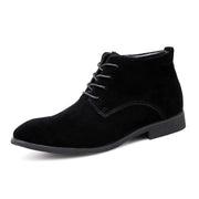 Angelo Ricci™ Luxury Business-Men Suede Leather Chukka Boots